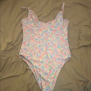 Floral Women's One Piece Swimsuit